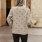 Maeve | Comfortable Dot Sweater