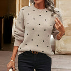 Maeve | Comfortable Dot Sweater