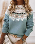 Avery | Fair Isle Knit Sweater