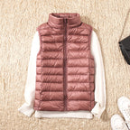 Amira | Lightweight Puffer Vest with Pleated Design
