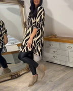 Alexandra | Printed Loose-Fit Top