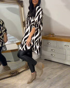 Alexandra | Printed Loose-Fit Top