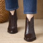 Claudia | Luxury Ankle Boots with Mid Heel