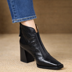 Claudia | Luxury Ankle Boots with Mid Heel