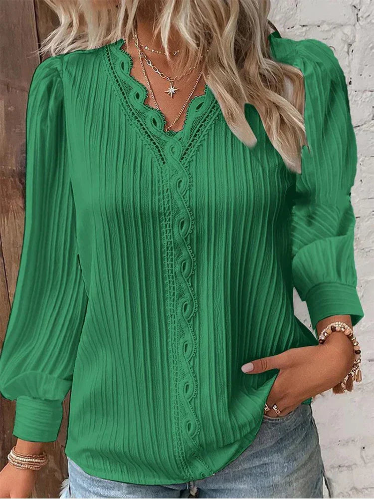 Valerie | Classic Pleated Top