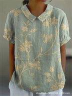 Marlene | Vintage Print Shirt