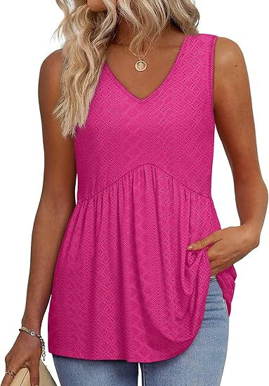 Eliora | Effortless Flowy Sleeveless Tank Top