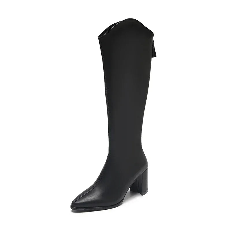 Valeria | Luxe Longline Boots