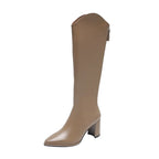 Valeria | Luxe Longline Boots
