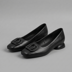 Opium Leather Flats