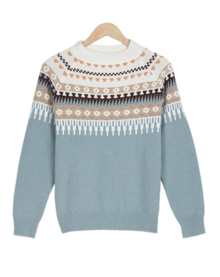 Avery | Fair Isle Knit Sweater